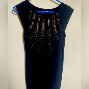 Apt. 9 Black Top with Gold Accents